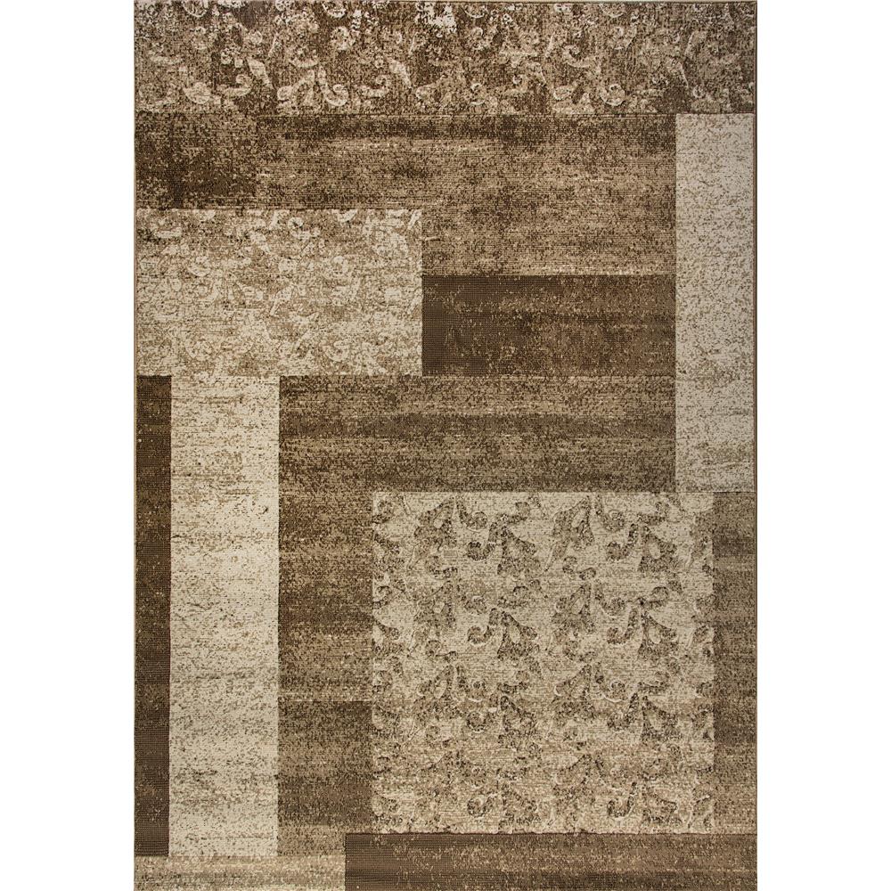 Dynamic Rugs 1207-120 Mysterio 5 Ft. 3 In. X 7 Ft. 7 In. Rectangle Rug in Beige